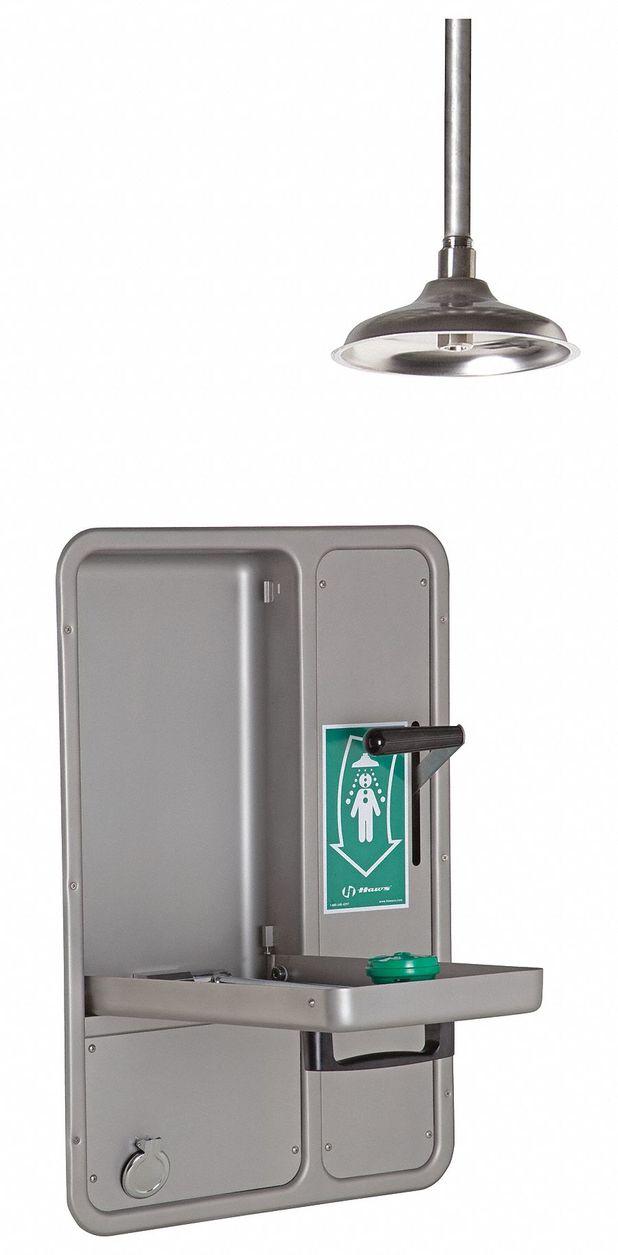 Showerw/ Eye/Face Wash Lab Combination