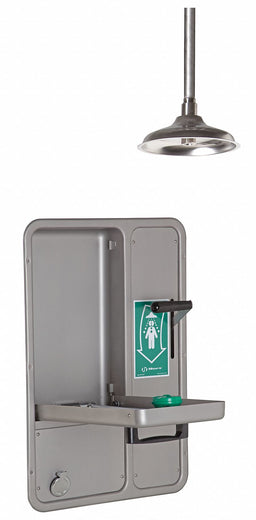Showerw/ Eye/Face Wash Lab Combination