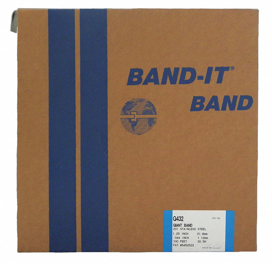 SS Band Heavy Duty Steel 1-1/4