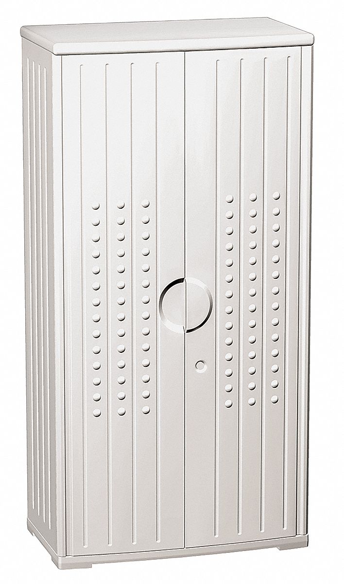 Storage Cabinet 66 in H Platinum Granite