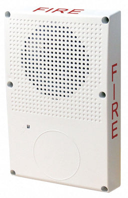 Outdoor Speaker Marked Fire White