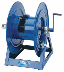 Hand Crank Hose Reel 200 ft 1 ID Blue
