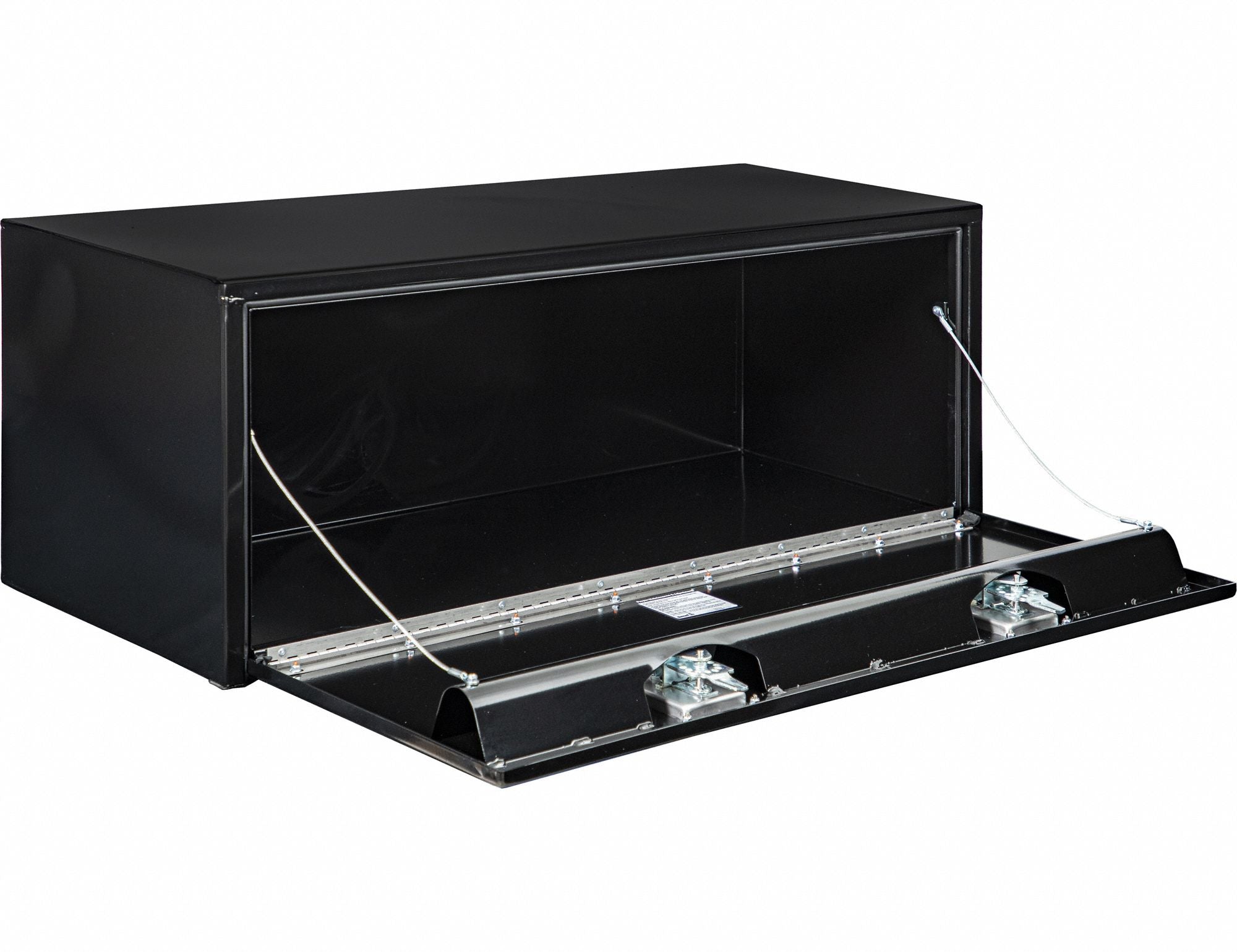 Underbody Truck Box Black 9 cu ft Cap.