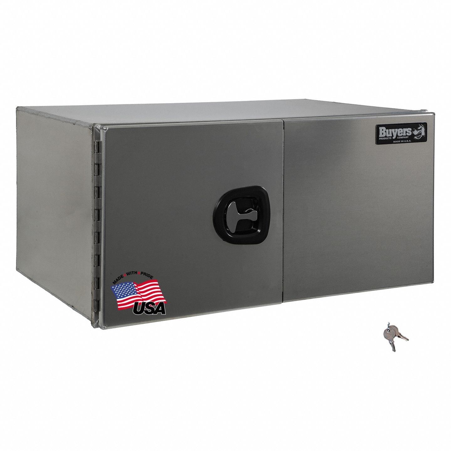 Truck Box Black 18 H 14 Gauge