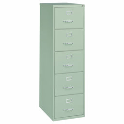 Vertical File Cabinet Light Gray