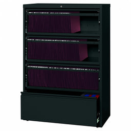 Lateral File Cabinet Black