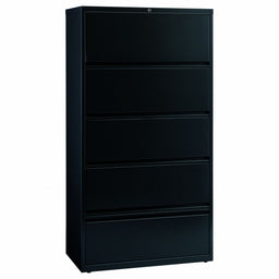 Lateral File Cabinet Black