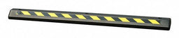 Parking Curb 6 ft x 4 x 8 Black/Yellow