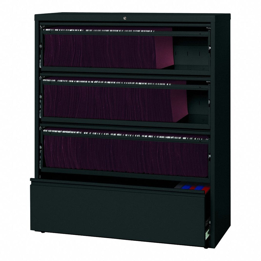 Lateral File Cabinet Black