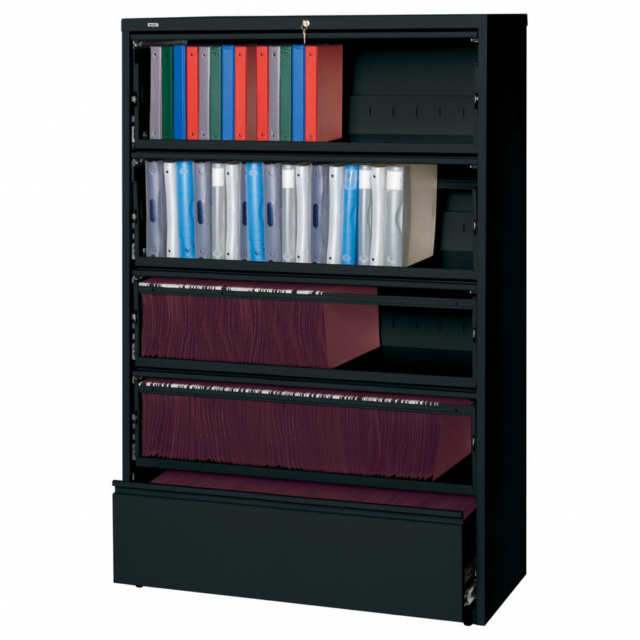 Lateral File Cabinet Black