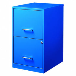 Vertical File Cabinet Classic Blue
