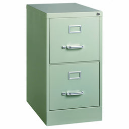 Vertical File Cabinet Light Gray
