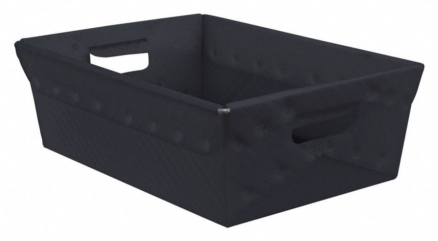 Nesting Ctr Blk Solid Corrug HDPE PK5