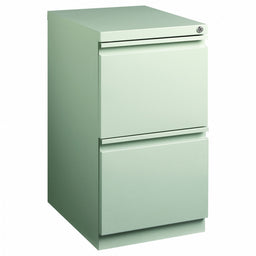 Desk Pedestal 19 7/8 Depth Light Gray