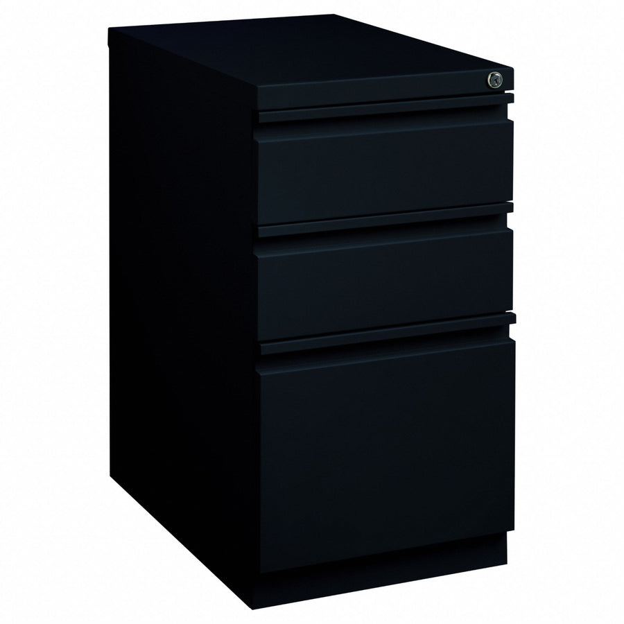 Desk Pedestal 22 7/8 Depth Black