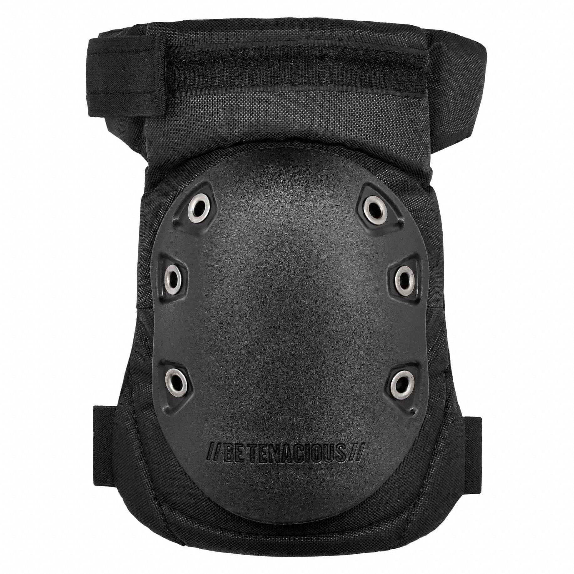 Knee Pad UNIV Hook/Loop Black PR