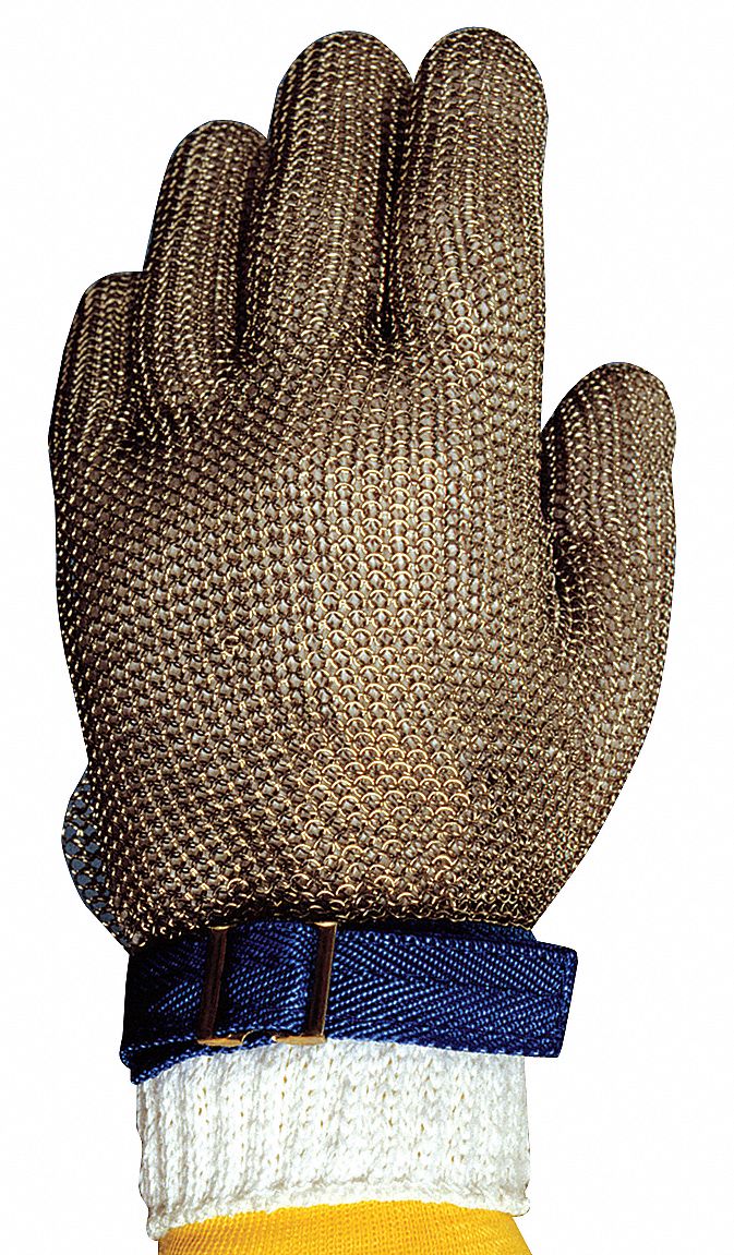 G4015 Chainmail Cut-Resist Glove L/9 Silver