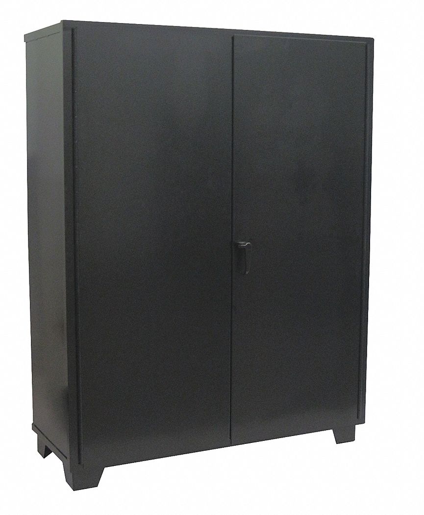Shelving Cabinet 78 H 48 W Black