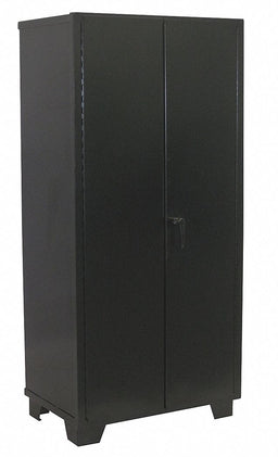 Shelving Cabinet 78 H 48 W Black