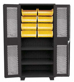 Bin Cabinet Shelving 78 H 36 W 24 D