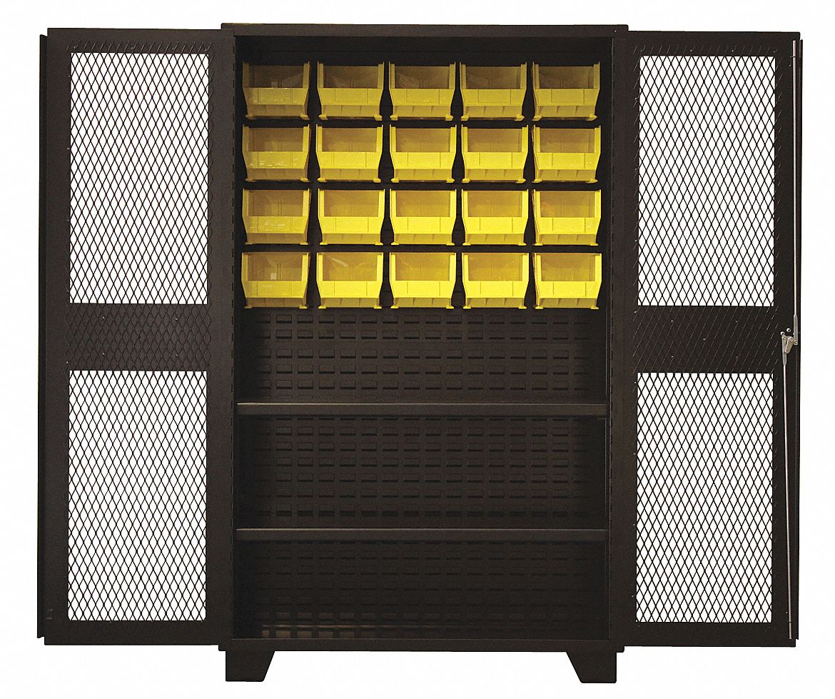 Bin Cabinet Shelving 78 H 48 W 24 D