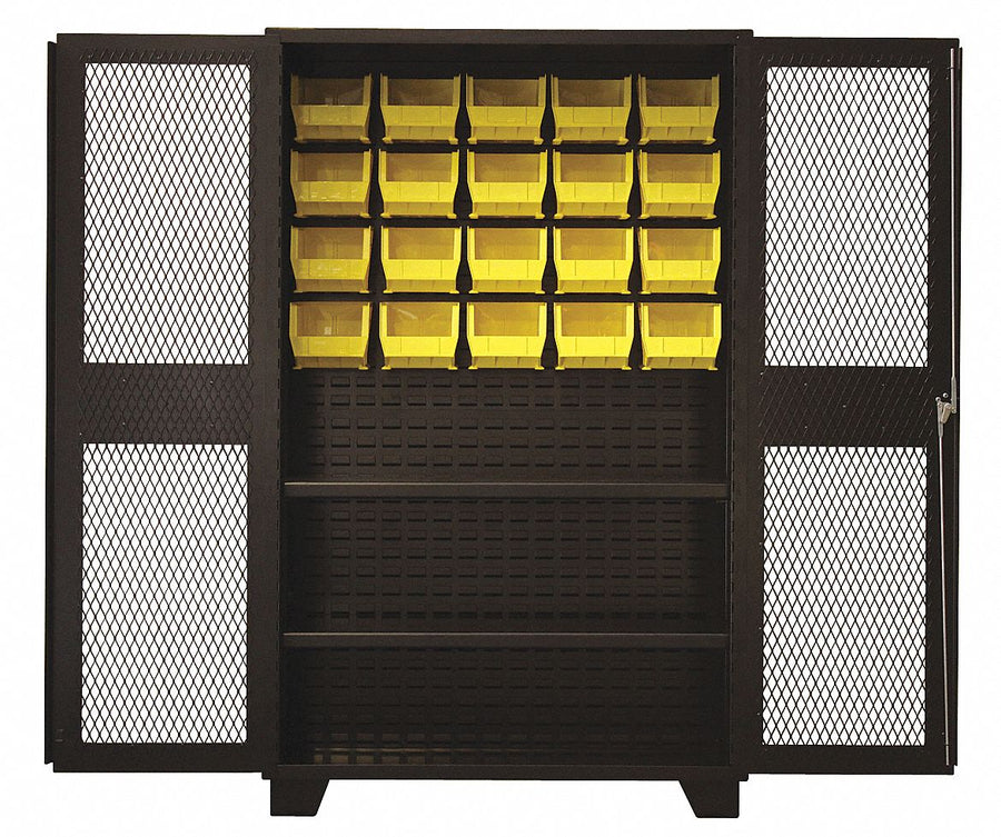 Bin Cabinet Shelving 78 H 48 W 24 D