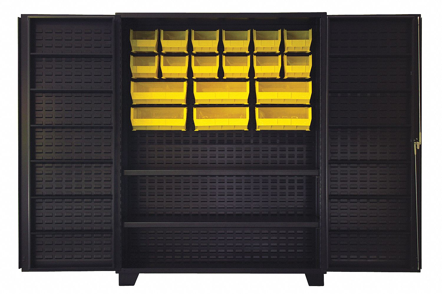 Bin Cabinet Shelving 78 H 60 W 24 D