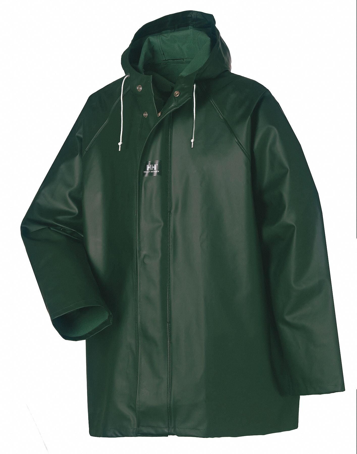 Rain Jacket with Hood Green 3XL