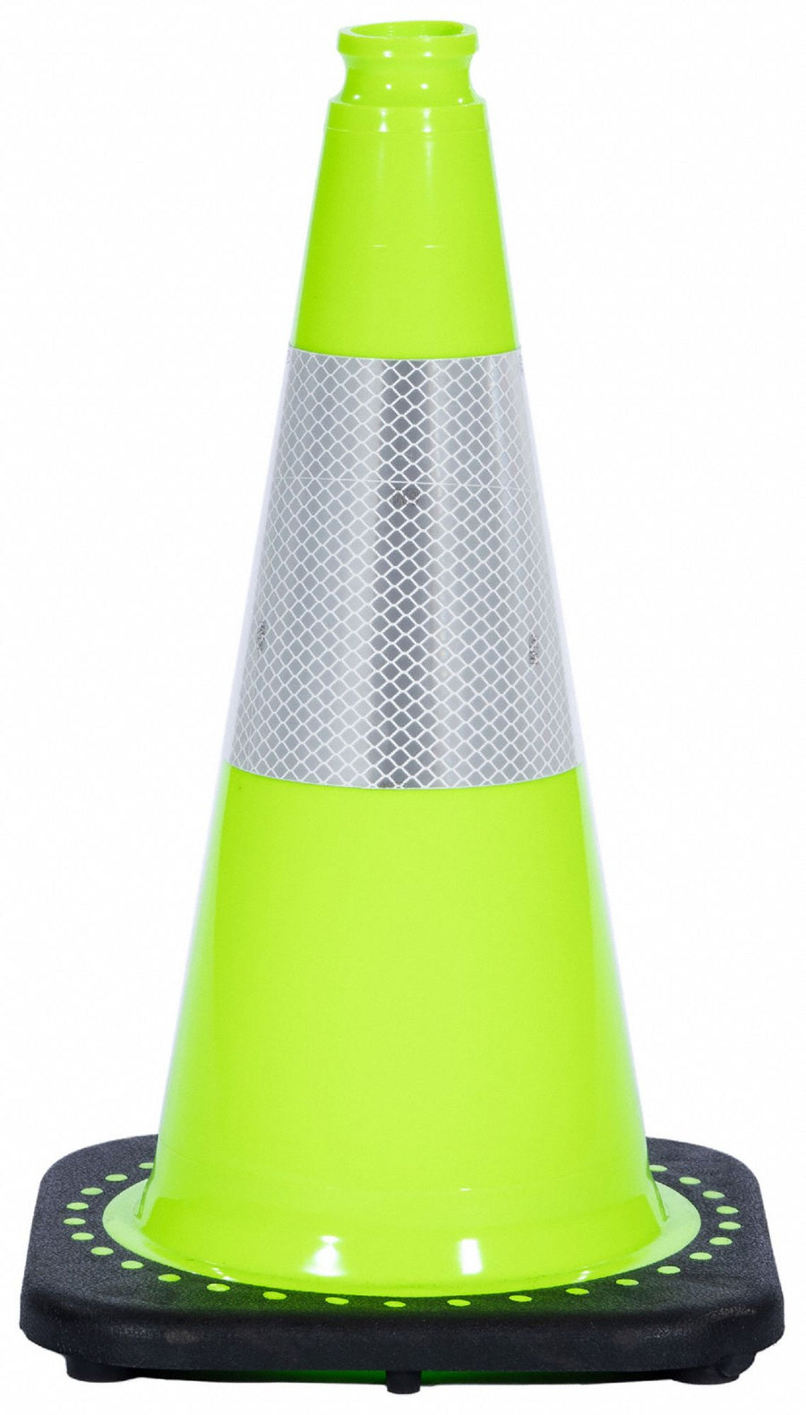 Traffic Cone 3 lb Lime Cone Color