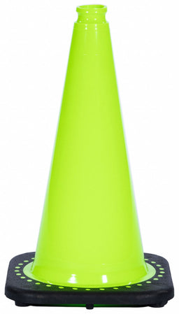Traffic Cone 3 lb Lime Cone Color