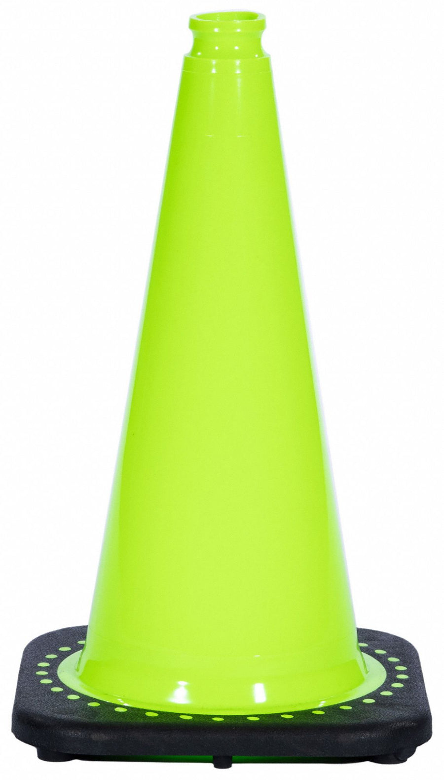 Traffic Cone 3 lb Lime Cone Color