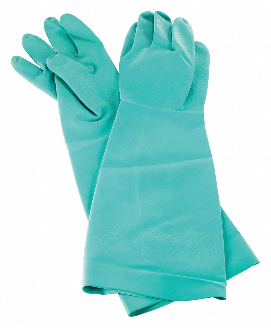 Dishwash Glove Nitrile 19 Grn S PR1