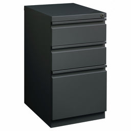 Desk Pedestal 19 7/8 Depth Medium Tone