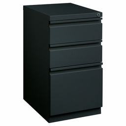 Desk Pedestal 19 7/8 Depth Charcoal
