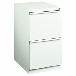 Desk Pedestal 19 7/8 Depth White