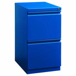 Desk Pedestal 19 7/8 Depth Classic Blue