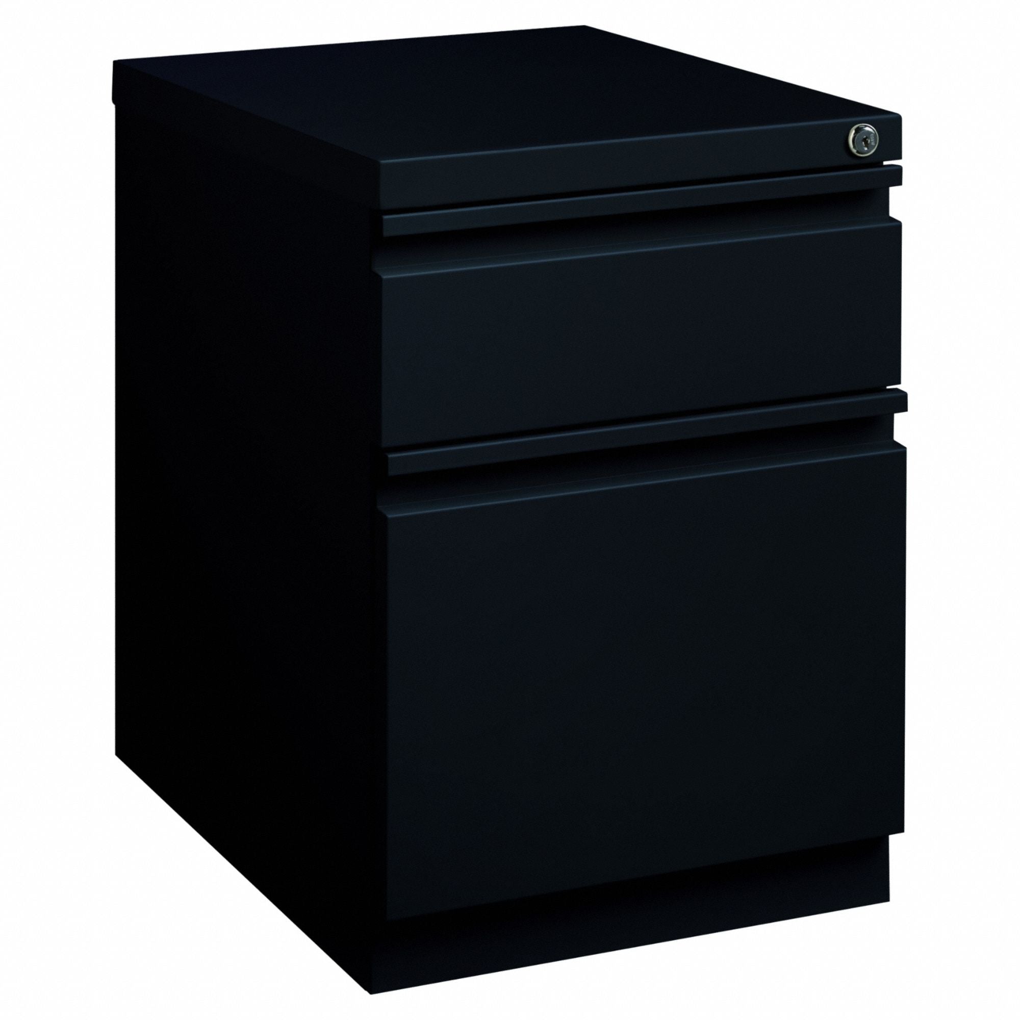 Desk Pedestal 19 7/8 Depth Black