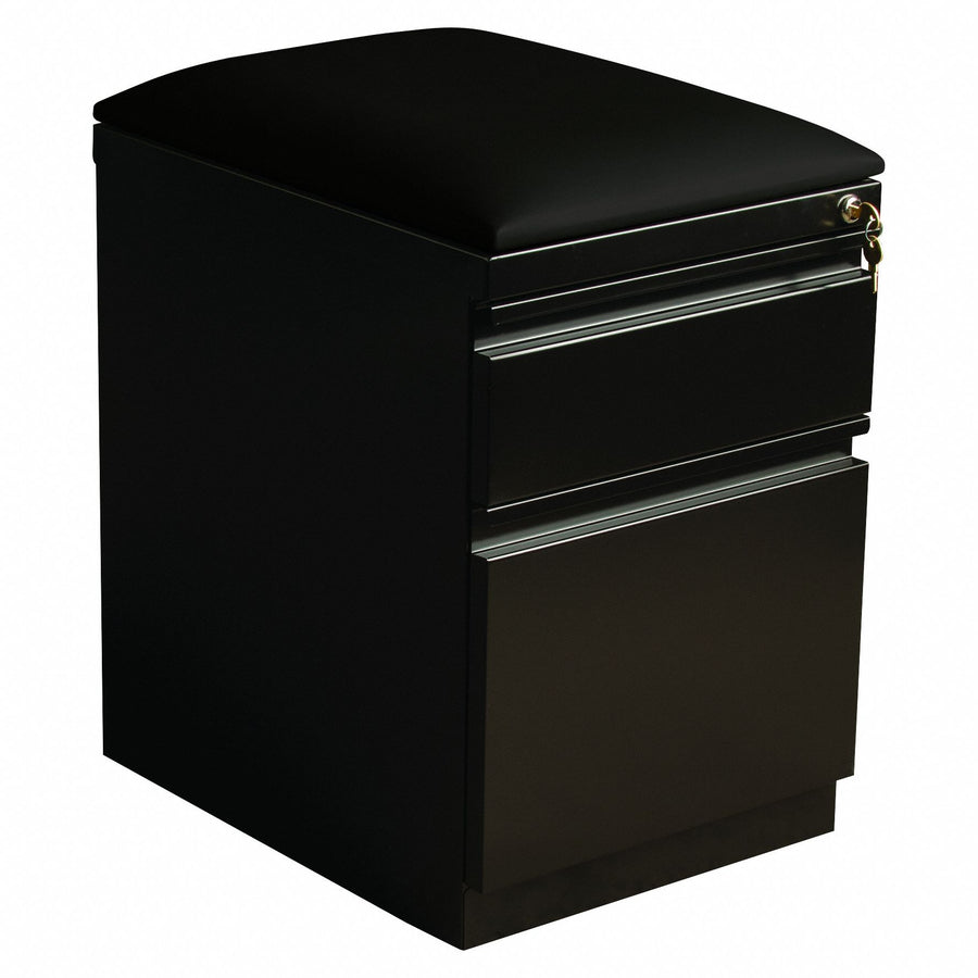 Desk Pedestal 19 7/8 Depth Black/Black