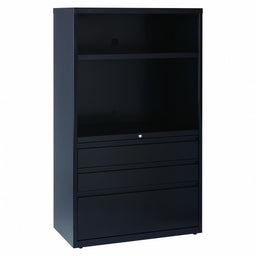 Lateral File Cabinet Black