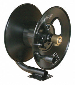 Hand Crank Hose Reel 50 ft 3/8 ID Blck