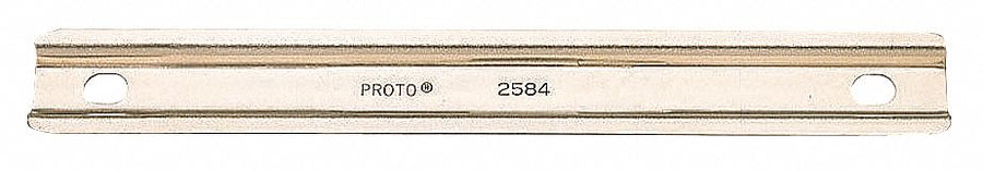 Socket Rail Silver Steel 1 in 1PK
