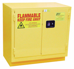 Flammable Safety Cabinet 30 gal Yellow