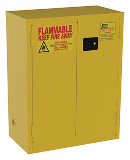 Flammable Safety Cabinet 28 gal Yellow