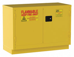 Flammable Safety Cabinet 30 gal Yellow