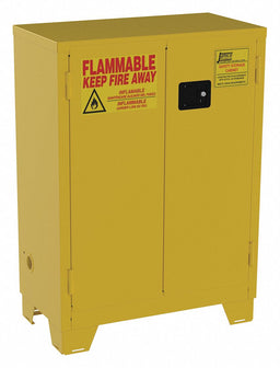 Flammable Safety Cabinet 28 gal Yellow