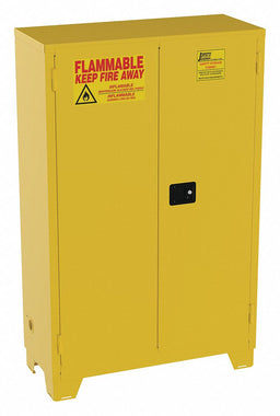 Flammable Safety Cabinet 45 gal Yellow