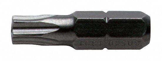 Insert Bit SAE 1/4 Hex T6 1 S2 Steel