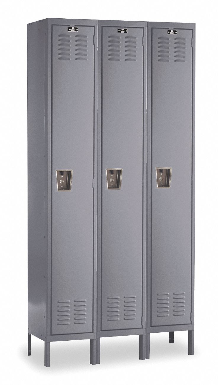 G3752 Lckr 1x3Lckr Drk Gry 78 x45 x15 Assm