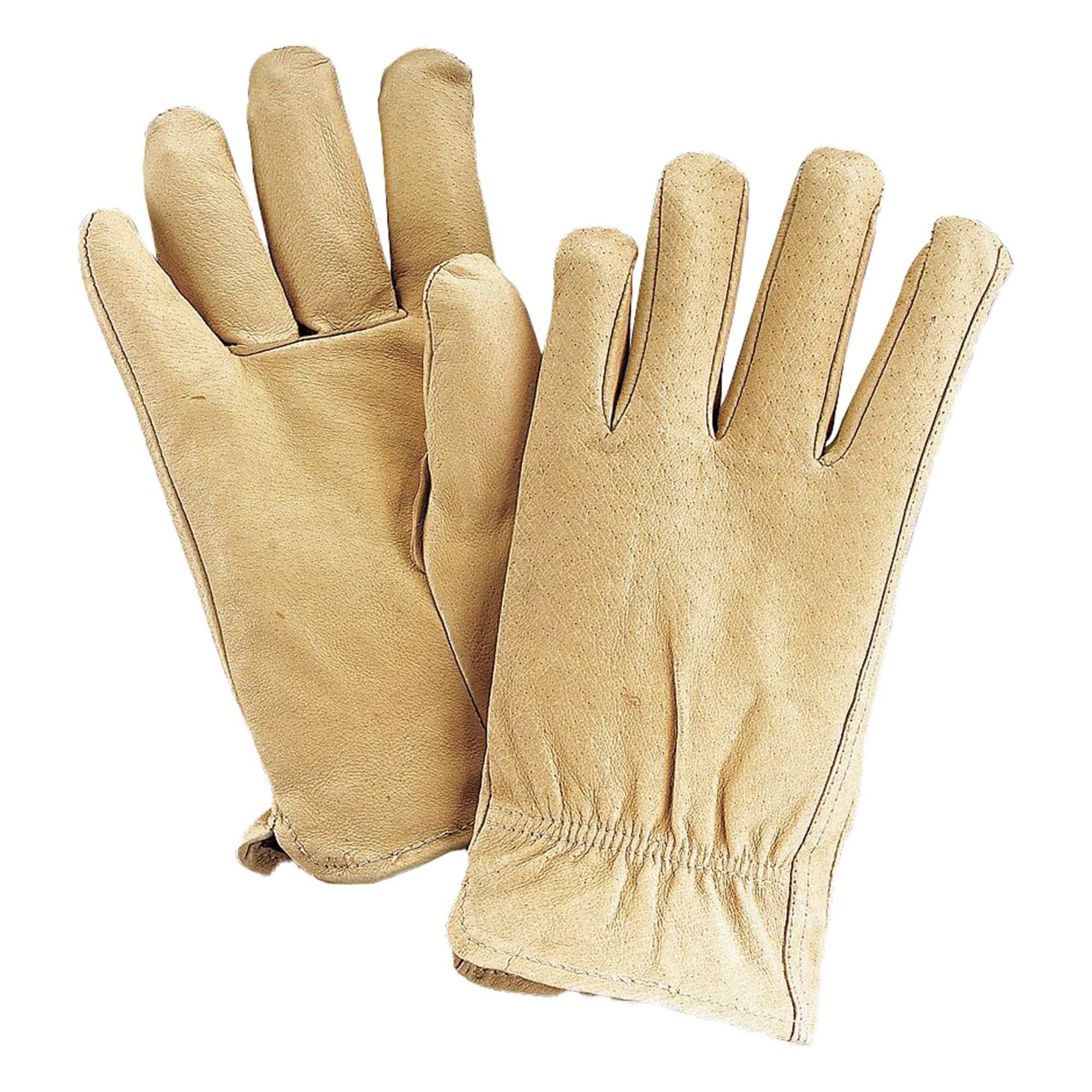 D1592 Leather Gloves Beige 2XL PR