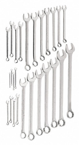 Combo Wrench St Steel Satin Stnrd Ofst